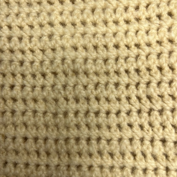 Women’s Vintage Y2K Long Sleeve Knit Crochet Turtleneck Sweater SzS/M - Picture 11 of 12